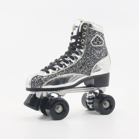 Krone Mode funkelnd High End Artistic Quad Roller Skate