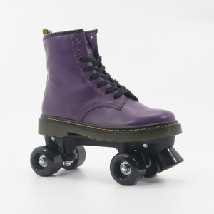 Klassisch dr. Martens Stil Disco Quad Roller Skates für draußen